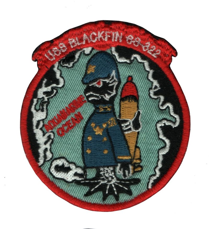Aquamarine Ocean Applique Embroidered Sewon Patch Size Small 73cm x 65cm for Jackets Bags Caps TShirts Jeans Pants Outdoor Clothing Imported from Malaysia 1 Piece Code SBX75  - Image 1