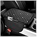 VKQTS Bling Star Car Center Console CoverLeather Arm Rest Cover for Car with NonSlip Particles Side PoketsCars Armrest Covers Cars Interior Accessories for Relieving Arm Fatigue - Image 2