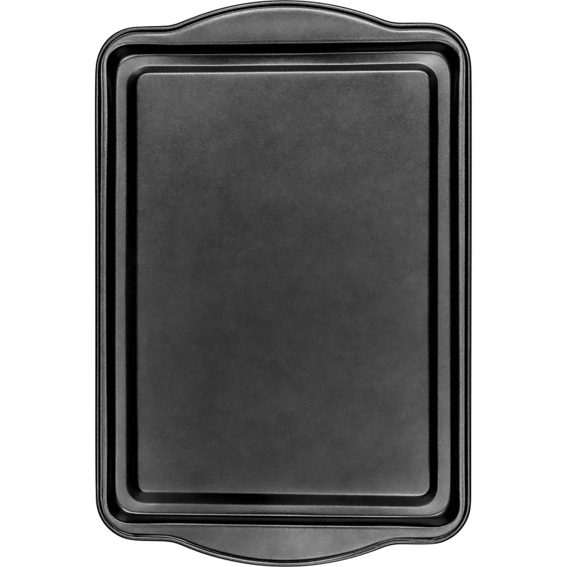 DecorRack NonStick Baking Sheet 15 x 10 Inch Jelly Roll Pan and Cookie Baking Tray Heavy Duty Bakeware For Oven Pack of 1