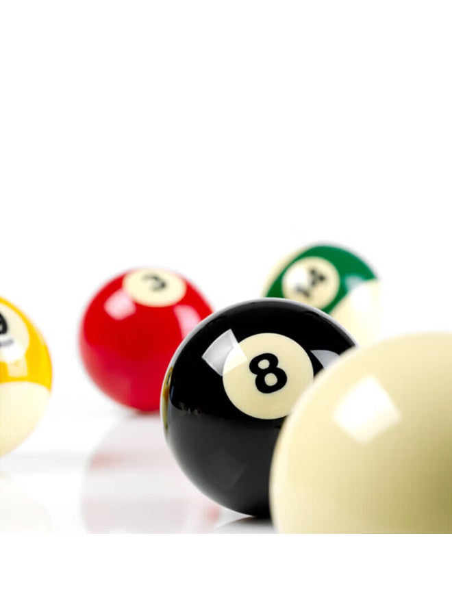 Invui Billiard Balls, Standard Black 8 Crystal Balls, 16-color Large Size Billiard Balls, Billiard Supplies, Table Tennis Balls, Tv57.2mm - Image 3