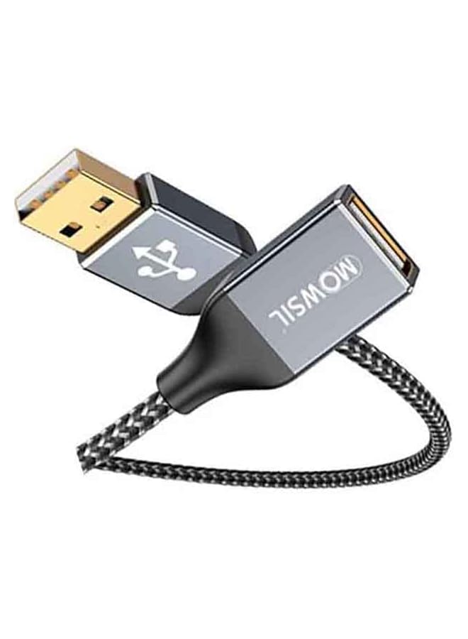 MOWSIL USB 3.0 Extension Cable, 5 Meter Length, Grey