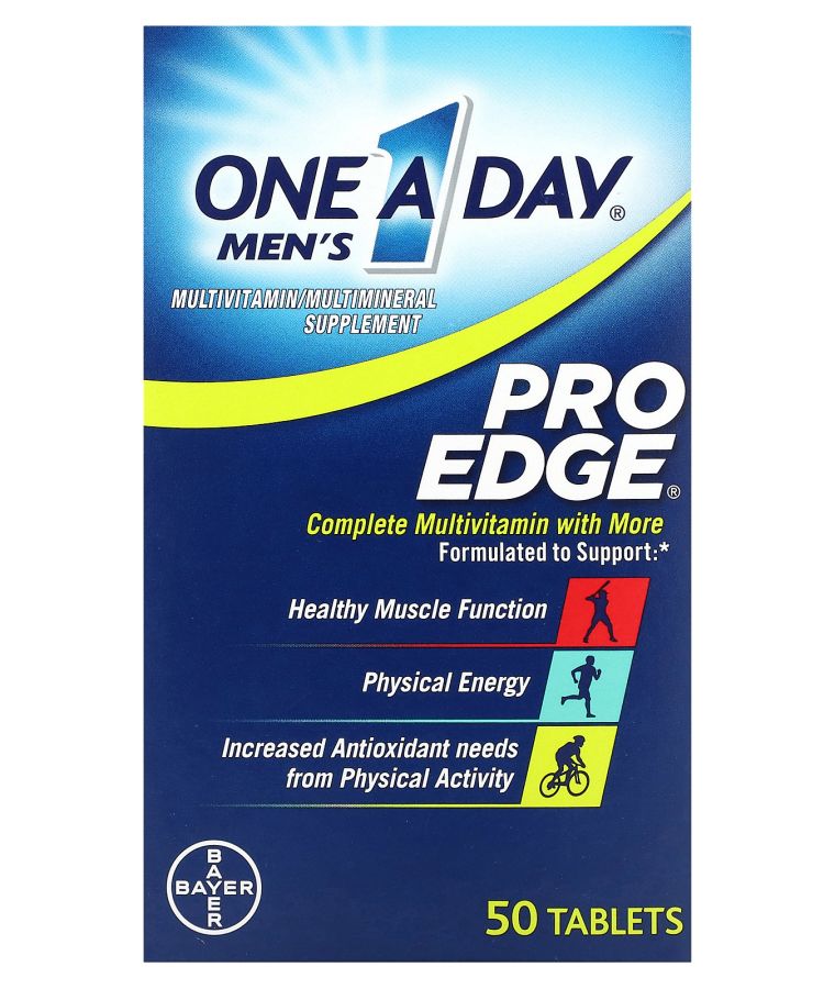 Men's Pro Edge Complete Multivitamin with More 50 Tablets
