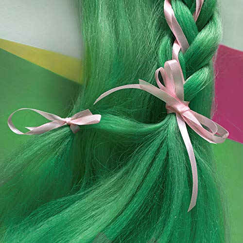 LilyRin Pink Ribbon 1/4 Inches 36 Yards Roll Perfect for Scrapbooking Art Wedding Wreath Baby Shower Packing Birthday Wrapping Christmas Gifts Projects Floral Hair Balloons Bouquet - Image 3