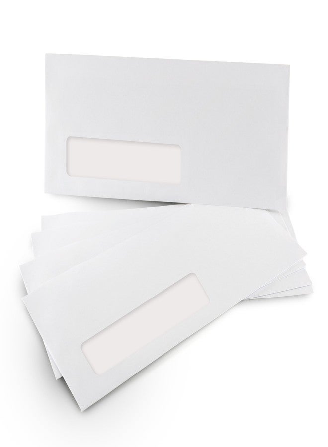 Aimoh 250#10 Custom Printed Single Left Window Envelopes - Text and Logo Customization - Gummed Closure - Size 4-1/8x9-1/2 Inches -24LB-250 Count (7-35410-250) - Image 4