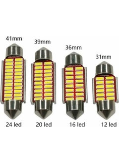 Techmaster Sofit Vehicle Interior Lighting Ceiling Plate White Canbus C5W 31MM Md2  - Image 2