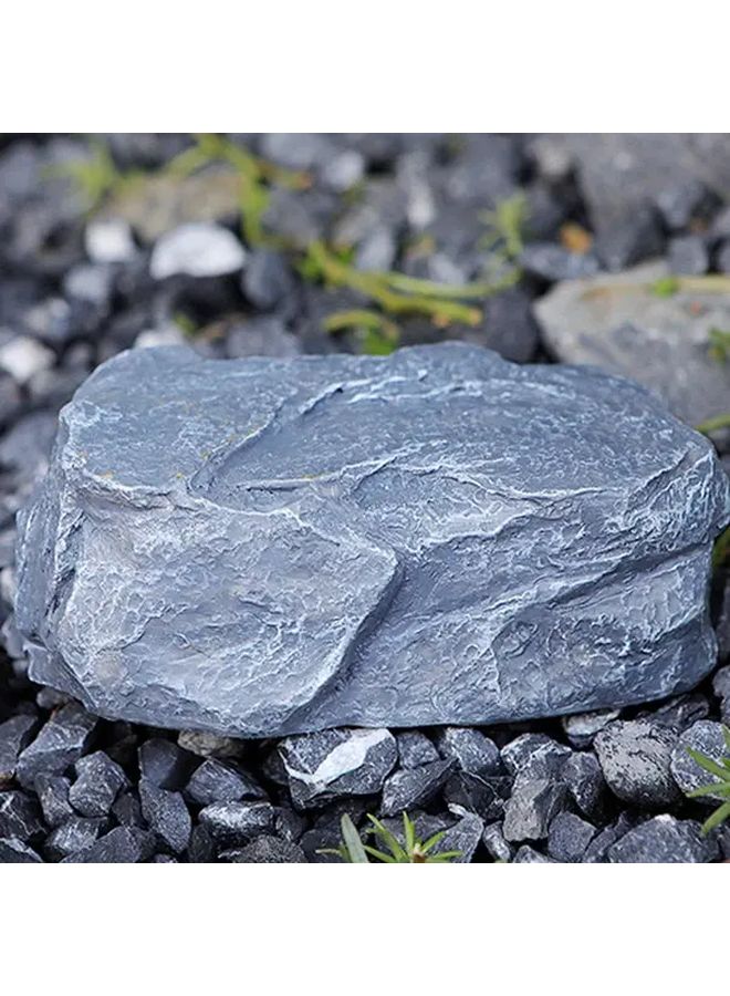 Outdoor Rock Key Holder Hidden Lock Box Weather Resistant Garden Decor - Image 3