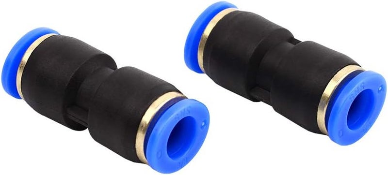 Sns 3/8" Tube OD Plastic Straight Union Pipe Tube Fitting Straight Pneumatic Connector(10 PCS) SPU-3/8 - Image 5