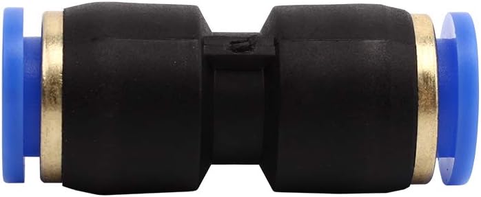Sns 3/8" Tube OD Plastic Straight Union Pipe Tube Fitting Straight Pneumatic Connector(10 PCS) SPU-3/8 - Image 4