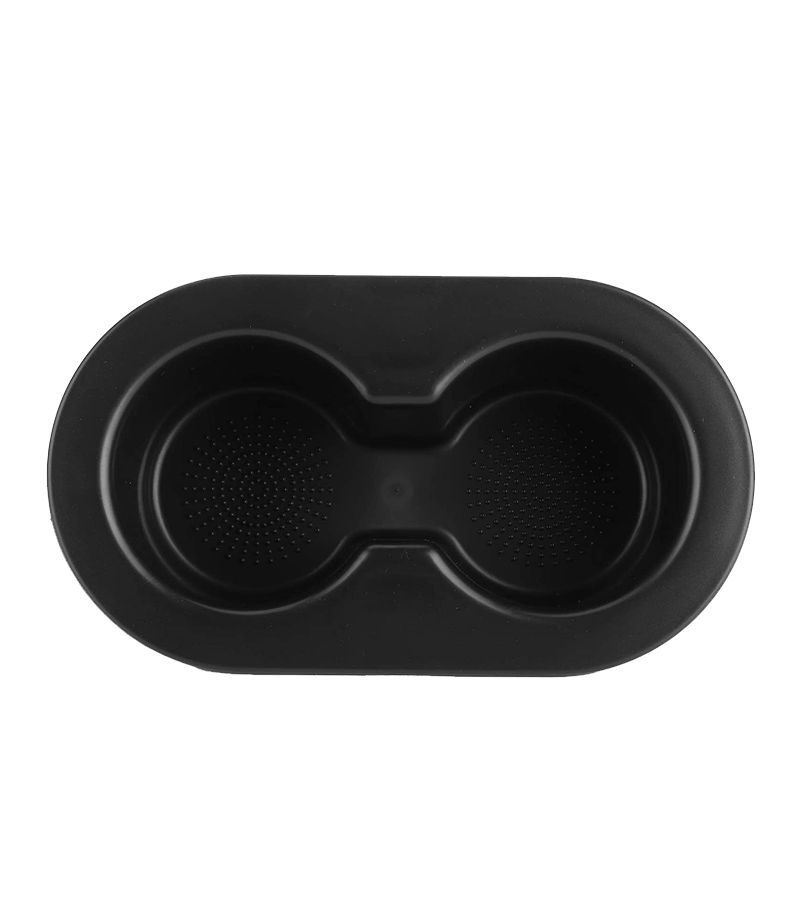 Black 1pc Front Rear Car Water Cup Holder Beverage Storage - Image 5
