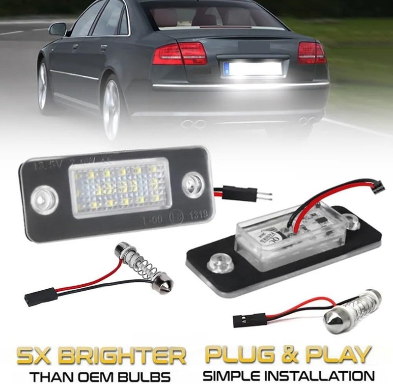 DEMULAX LED License Plate Light for A8/S8 Quattro - Image 2