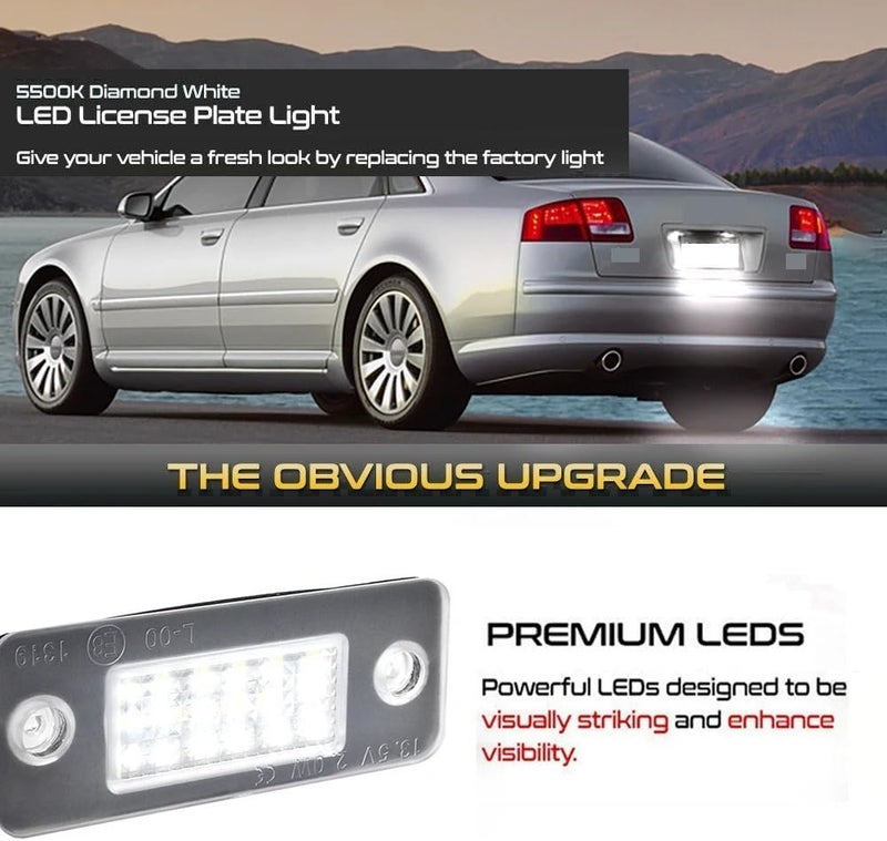 DEMULAX LED License Plate Light for A8/S8 Quattro - Image 4