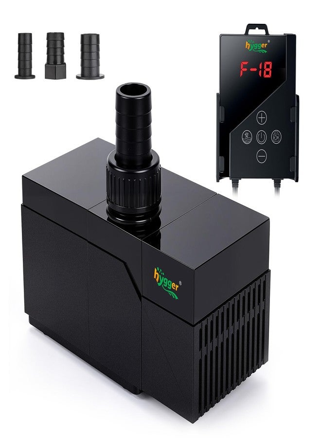 hygger 800GPH Aquarium Water Pump with Intelligent Controller，DC 24V Ultra Quiet Powerhead, Powerful Return Pump for Fish Tanks, Aquariums, Ponds, Fountains, Sump, Hydroponics(28W, 12.5ft) - Image 1