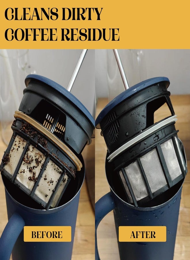 إسبرو مسحوق تنظيف عميق من إسبرو، محلول إزالة الترسبات الكلسية لمرشحات القهوة والشاي الدقيقة، 4.4 أونصة - Image 5