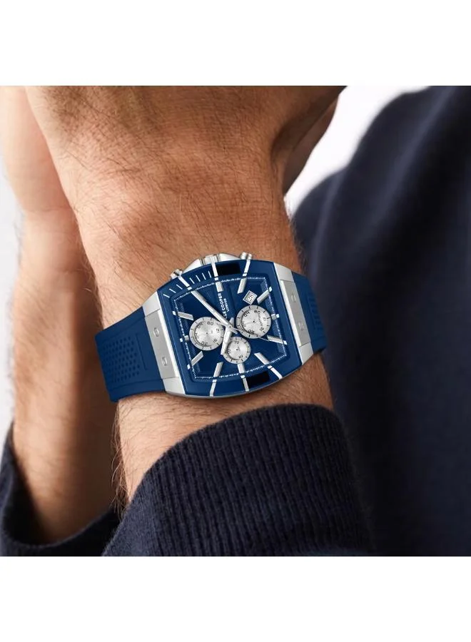 Lee Cooper  Men's Silicone MULTIFUNCTION Watch LC08399.399 - 41×49.5 mm for Men | Best Price UAE
