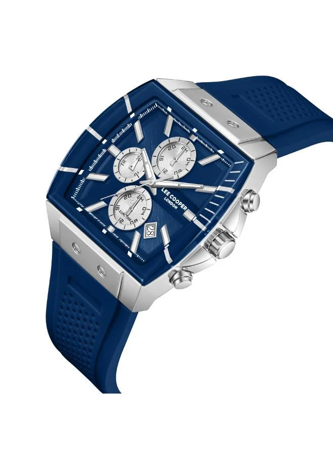 Lee Cooper  Men's Silicone MULTIFUNCTION Watch LC08399.399 - 41×49.5 mm for Men | Best Price UAE