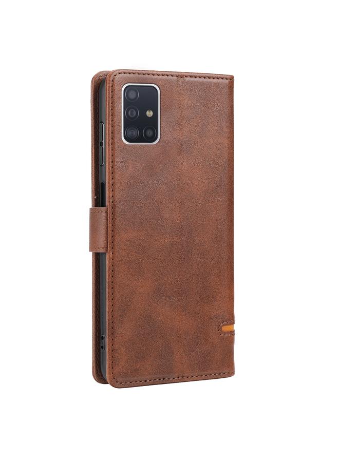 S-TOP Case For Samsung Galaxy A71 5G Classic Wallet Flip Leather Phone Case - Image 3