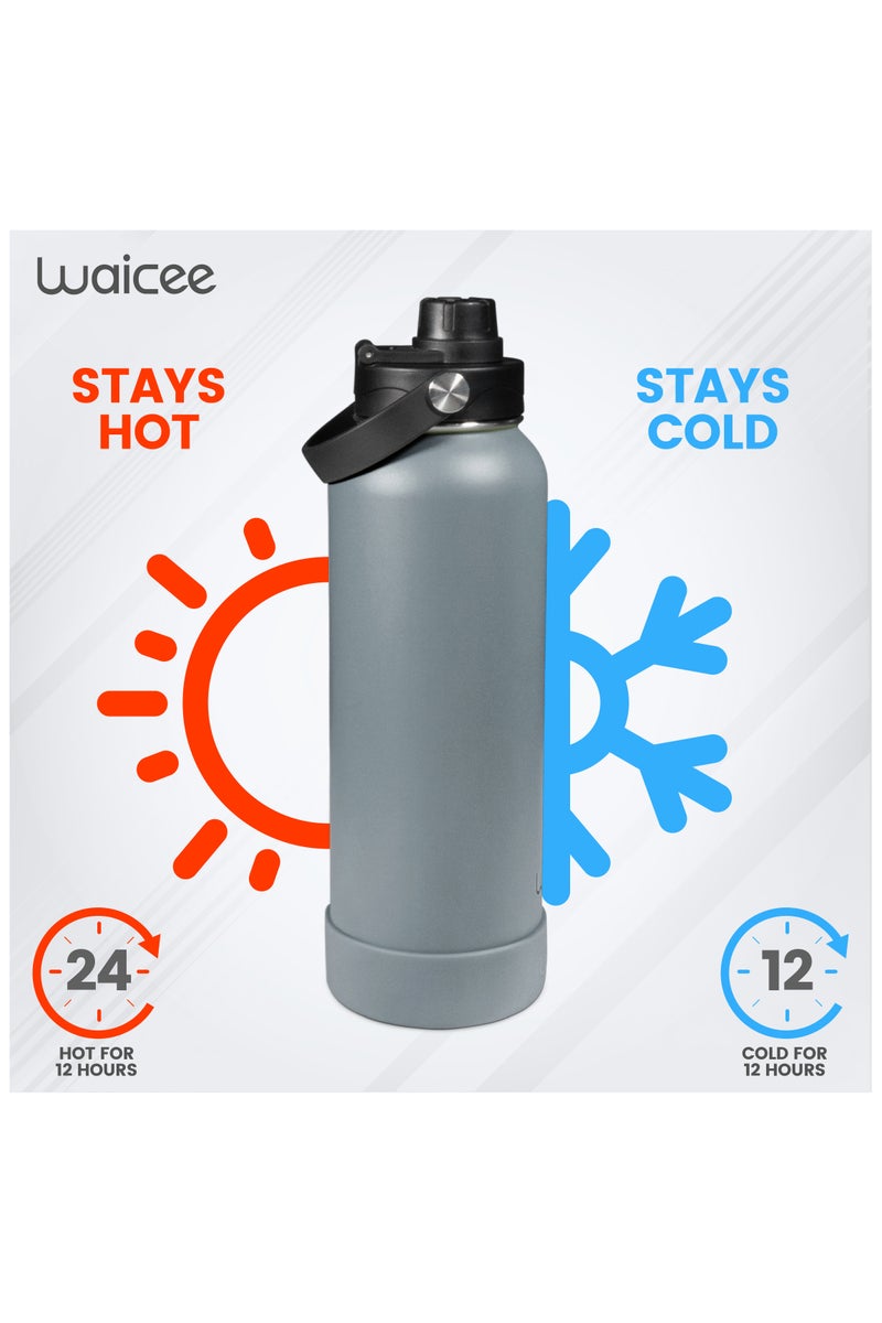 Waicee Waterbottle 32oz 32 Steel (Gray) 950ml - Image 3