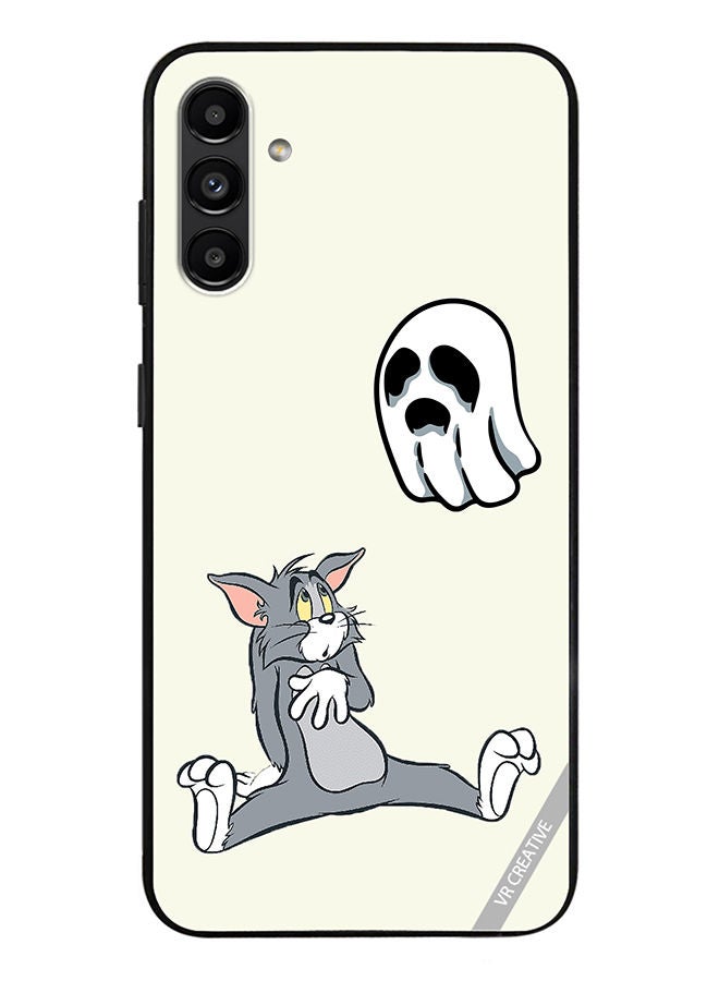 VR CREATIVE Protective Case Cover For Samsung Galaxy A13 5G Tom Scared Design Multicolour - Image 1