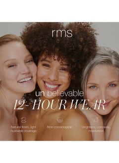 RMS Beauty “Un” Cover Up Concealer Organic Cream Concealer & Foundation Hydrating Face Makeup For Healthy Looking Skin No.22 (0.2 Ounce)  - Image 3
