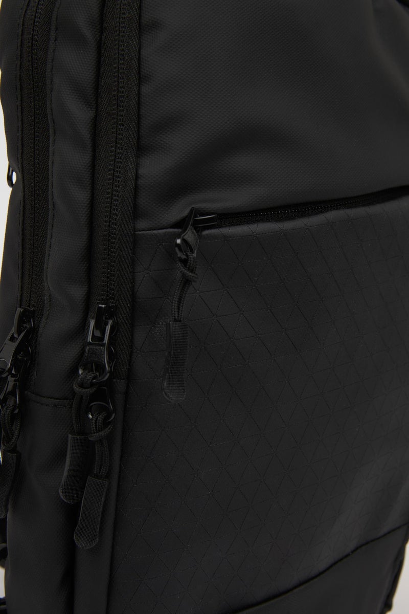 DeFacto Black Man Faux Leather Crossbody Bag Casual - Image 4