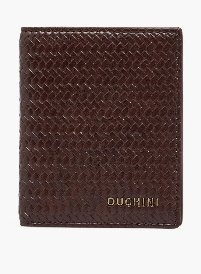 Duchini Men Chevron Textured Card Holder