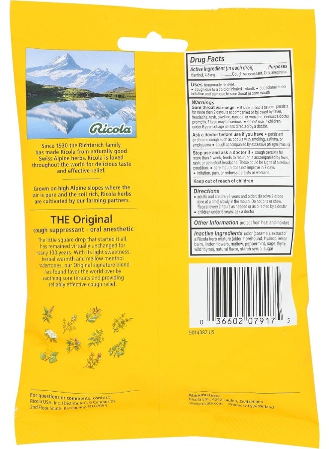 Ricola Original Swiss Herb Cough Suppressant Throat Drops - Image 2