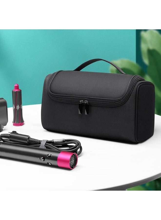 Travel Case for Dyson Shark Flexstyle PU waterproof Portable Travel Pouch with Hanging Hook Carrying Case (Black) - Image 2