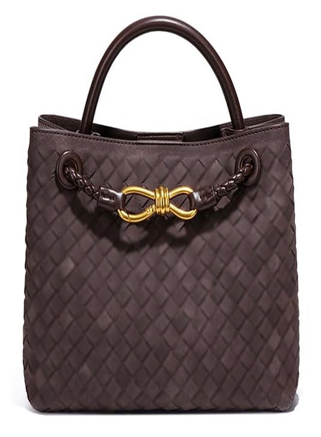 Molodo Suede Woven Tote Bag for Women PU Leather Crossbody Bag Shoulder Bag Casual Handbag Satchel for Work Travel 2025 - Image 1