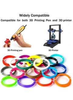 TIGER 3D Pen for Kids Filament Refills, PLA 1.75mm Filament for 3D Pens & Printers, Eco-Friendly Materials, 20 Vibrant Colors (16 Feet Each, Total 320 Feet), Safe, Non-Toxic, Perfect for Creative Projects, Educational Crafts, and Fun Art Activities for Kids & Adults  - Image 3