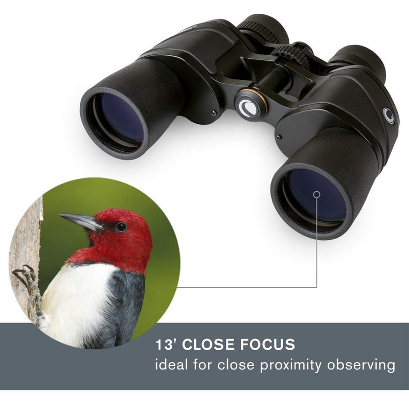 Celestron 72252 Ultima 8 x 42 Porro Prism Binocular, Fully Multi-Coated Lens, BaK-4 Prism Glass, Black - Image 5