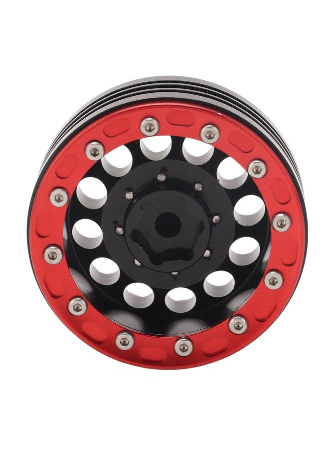 Thoraya 4Pcs 1.9in RC Wheel Rims Alloy CNC Machining 1/10 RC Beadlock Wheel Hub for Track Axial SCX10 90046 AXI 03007 MST  - Image 3