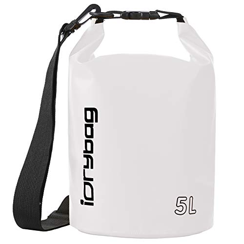 IDRYBAG Dry Bag for Kayaking Waterproof 2L/5L/10L/15L/20L, Small Dry Sack Waterproof Bag for Boating - Image 1