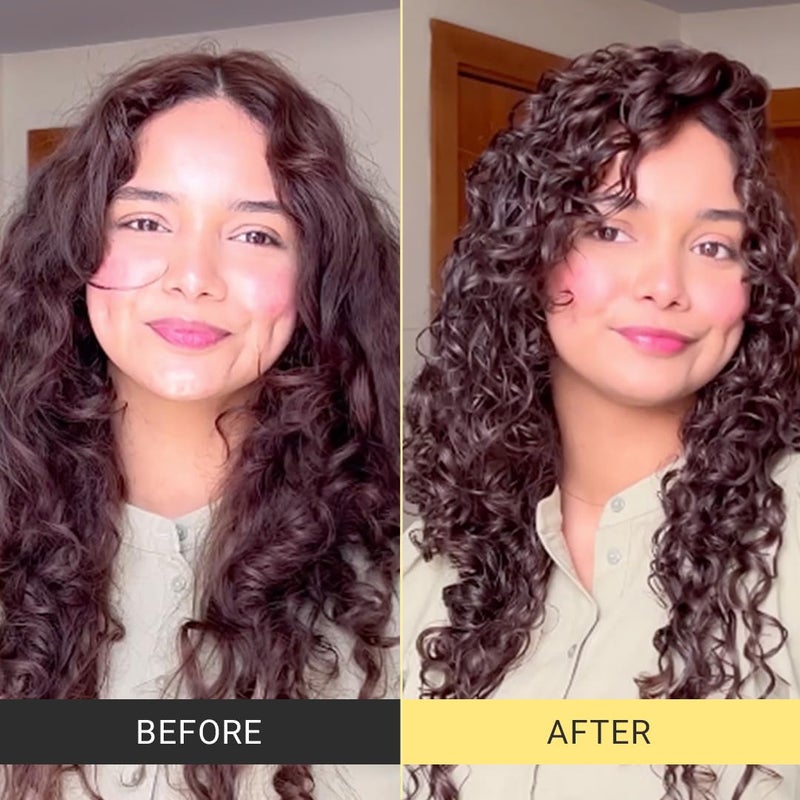 Arata Curl Enhancing Combo of 3  Shampoo 300 ML RinseOut Conditioner 300 ML  LeaveIn Conditioner 100 ML  for Dry Frizzy Wavy Curly Coily Hair  No SulphateParabenSilicone - Image 5