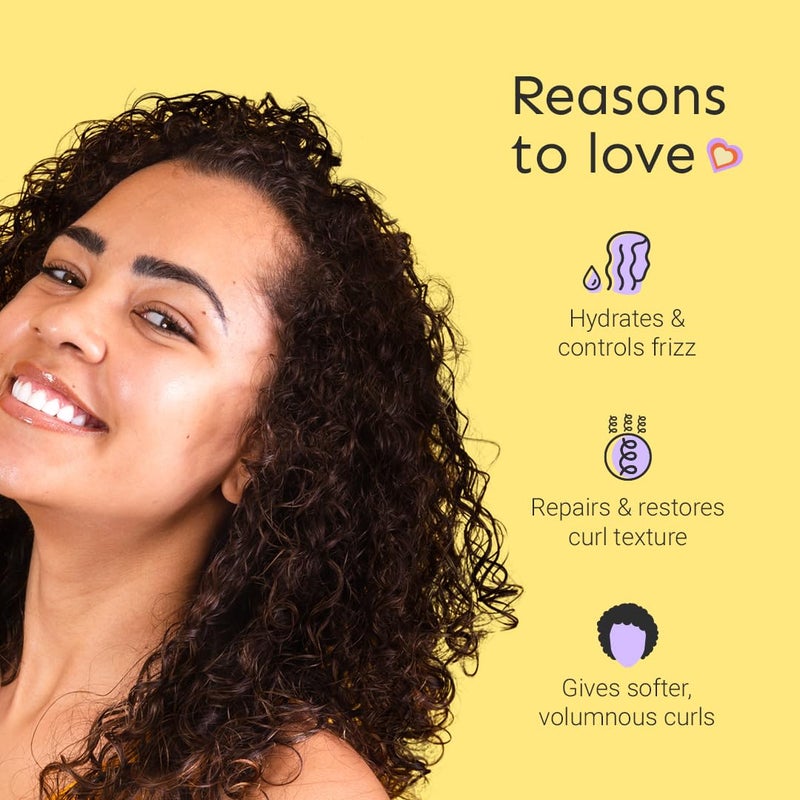 Arata Curl Enhancing Combo of 3  Shampoo 300 ML RinseOut Conditioner 300 ML  LeaveIn Conditioner 100 ML  for Dry Frizzy Wavy Curly Coily Hair  No SulphateParabenSilicone - Image 3