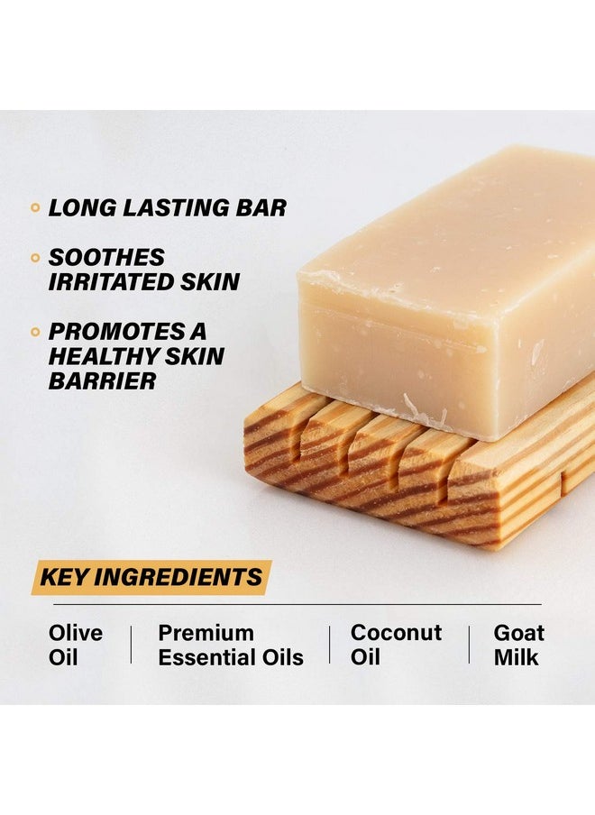 southern natural Southern Natural Goat Milk Soap Bar- Rosemary Mint - For Dry Sensitive Skin. Natural Handmade Soap For Men, Women, Kids & Baby. Great For Face and Body.  - Image 5