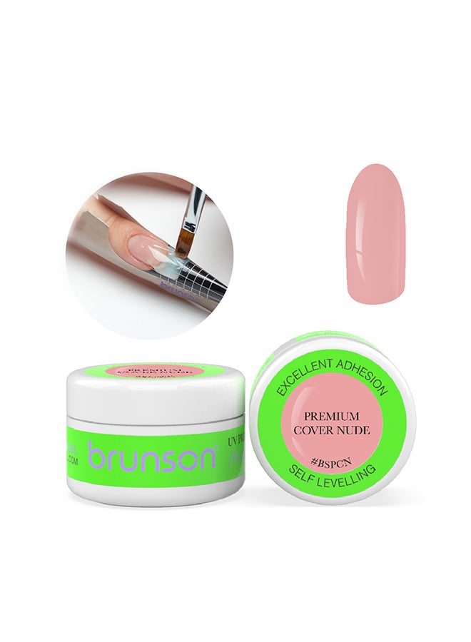 brunson Solid Sculpture Builder Gel for Nails 30ml Nail Sculpting Gel Self Leveling Non-Sticky Hand Solid Builder Gel Hard Nail Extension Gel 3D Sculpting Gel for Nail Art Design Salon Manicure