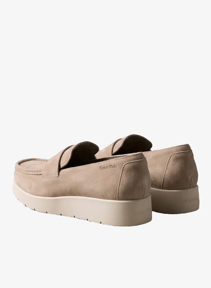 Calvin Klein  Suede Hybrid Apron Toe Loafers for Men | Best Price UAE