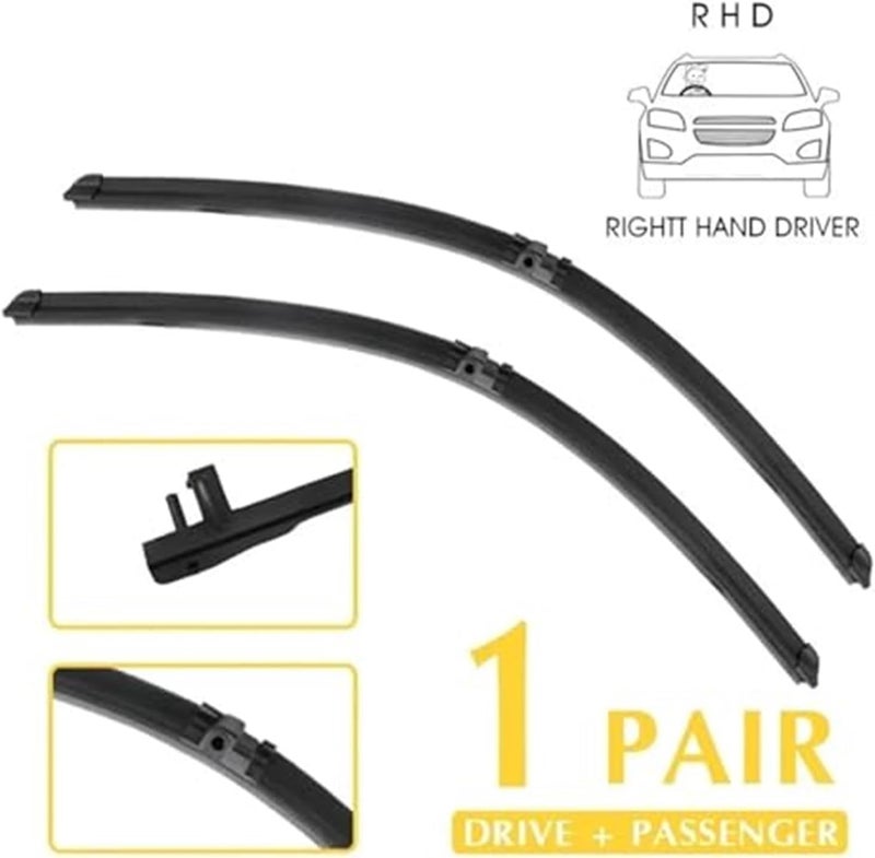 DEMULAX Car Front Wiper Blades for CLS-Class W219 - Image 2