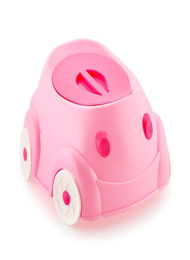 MOLTRES - BMW Potty Training Toilet Seat without Removable Tray, Lid For Boy And KIds (Age 6-18 Mths) Potty Seat/Potty Box. (Pink) - Image 4