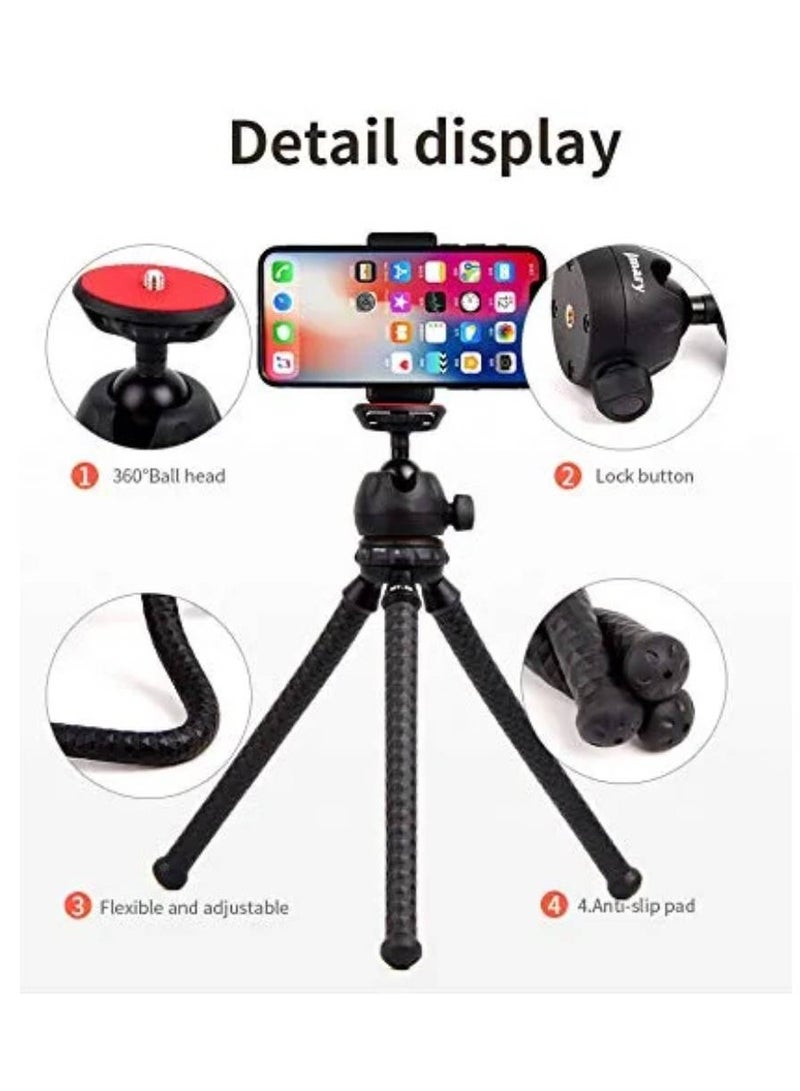 MT-25 - Table Top Mini Portable Flexible Tripod Stand for Mobile Phones and DSLR & Digital Cameras  - Image 2