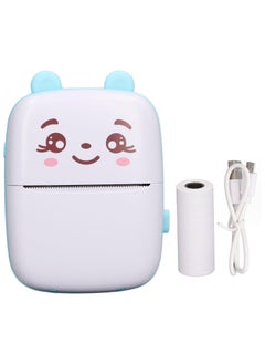 Generic Mini mobile printer pocket printer Thermal Sticker Maker Inkless Thermal Printer Multifunctional Compact Size for Web Pages Shopping Lists  - Image 1