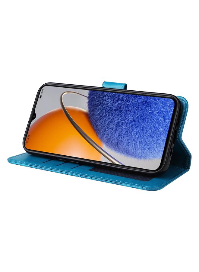 Zaboon Case For Huawei nova Y61 Embossed Sunflower Leather Phone Case - Image 5