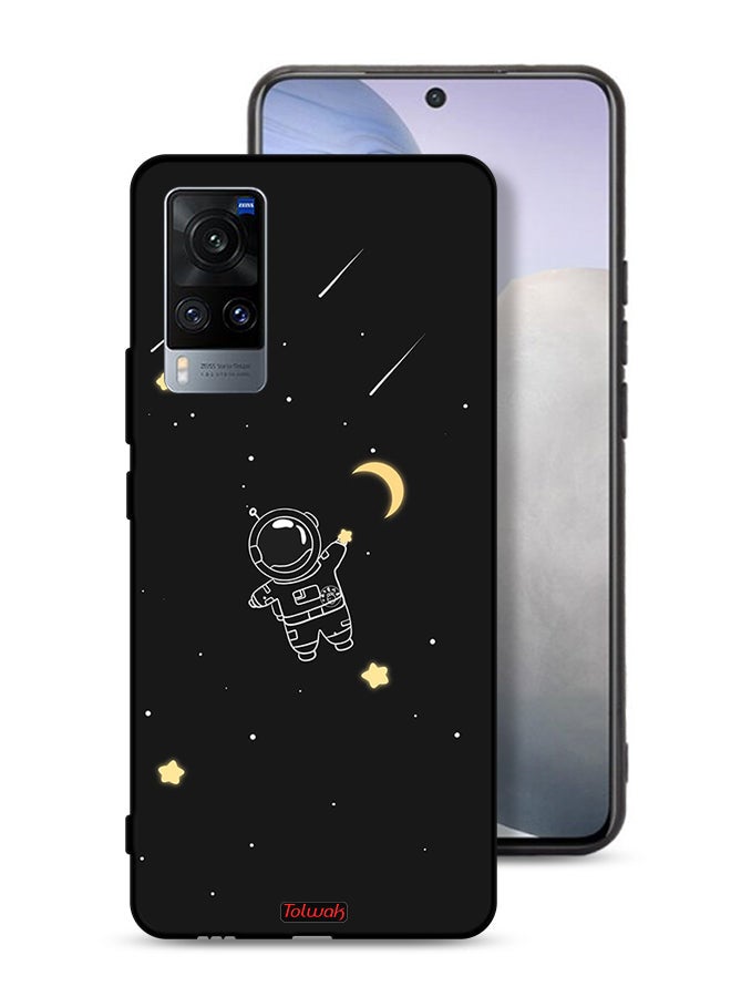 Tolwak Vivo X60 Protective Case Cover Astronaut Art Clip - Image 1