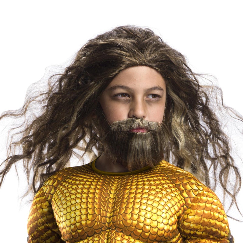 Rubies DC Aquaman and the Lost Kingdom Aquaman Wig Beard Set for Kids by Rubies Boys One Size - Image 3