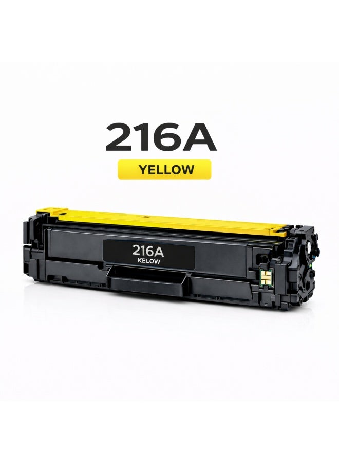 MULTI COLOUR HP 216A Yellow Compatible Toner Cartridge (W2412A) – Premium LaserJet Color - Image 1