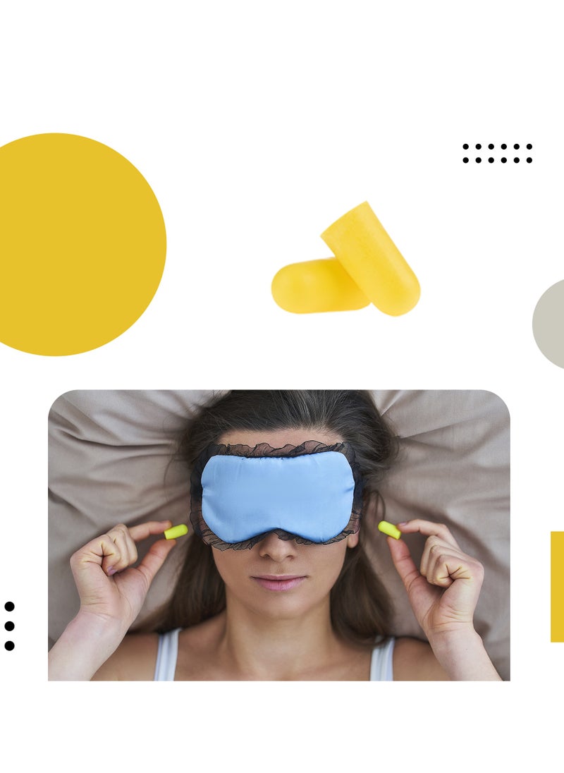 Generic - 20 Pieces of Noise-Canceling Earplugs, Ultra-Soft Earplugs for Sleeping, Swimming Earplugs, Reusable, Noise-Blocking and Travel Earplugs, Soundproof Earplugs, Swimming Earplugs, Earplugs, Earplugs for Children, Swimming Earplugs for Children. - Image 1