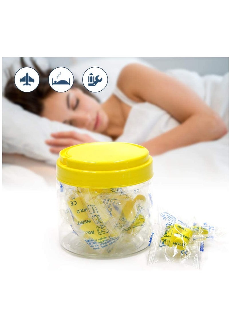 Generic - 20 Pieces of Noise-Canceling Earplugs, Ultra-Soft Earplugs for Sleeping, Swimming Earplugs, Reusable, Noise-Blocking and Travel Earplugs, Soundproof Earplugs, Swimming Earplugs, Earplugs, Earplugs for Children, Swimming Earplugs for Children. - Image 1
