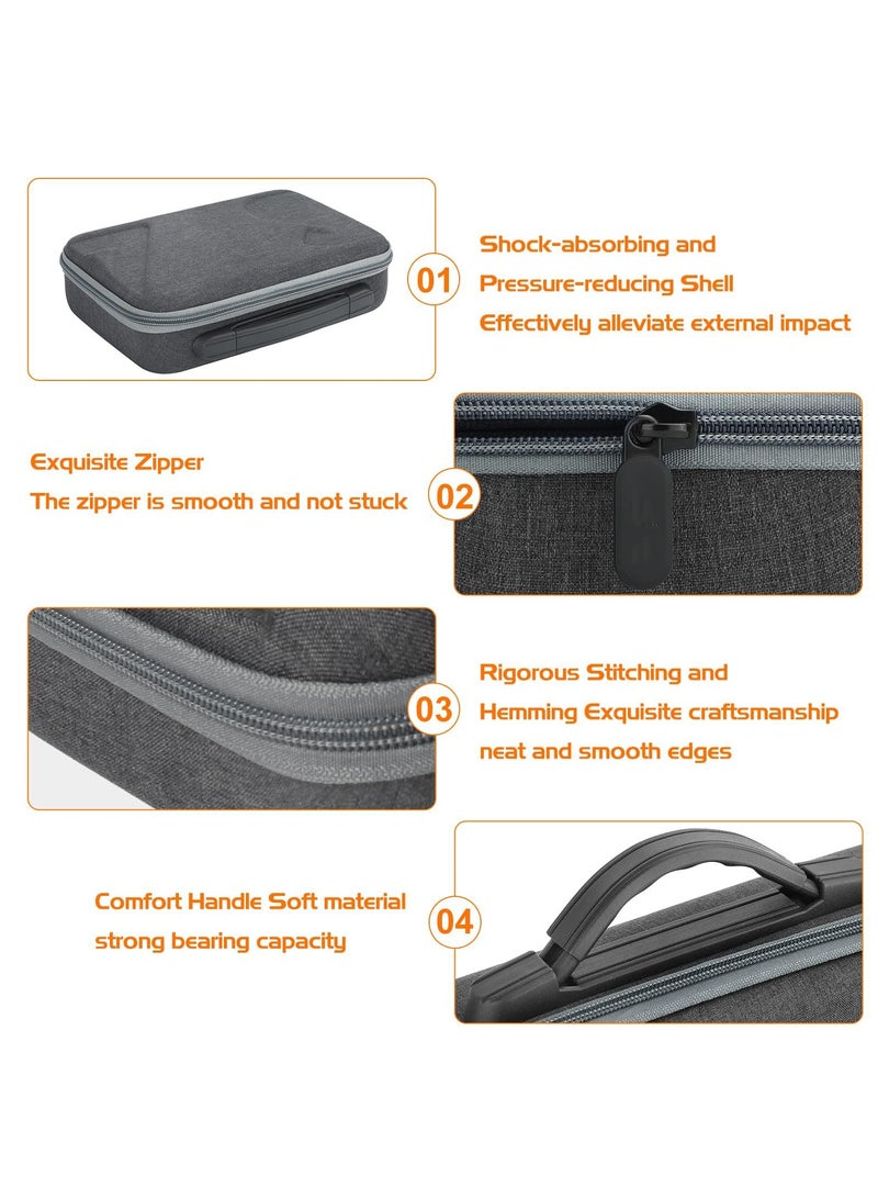 Carrying Case Fits for DJI Osmo Action 4 / Action 3 Hard Case Portable Storage Bag Travel Carry Case Protective Case Compatible with DJI OSMO Action 4/3 Adventure Combo Accessories - Image 5
