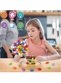SYOSI Mini Up Balloon House Building Kit, Creative Flying House Building Blocks Set with Dust Cover, Ideal Gift for 8-14 Years Old Boys and Girls, Perfect for Birthday  - Image 2