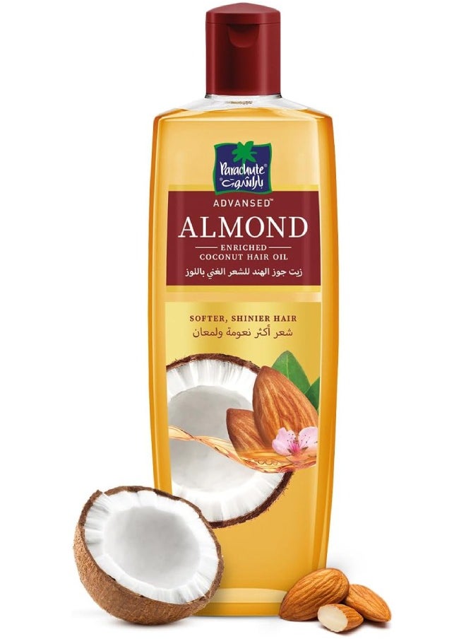 Parachute Almond  Enriched Hair Oil 300 ml  - Image 1